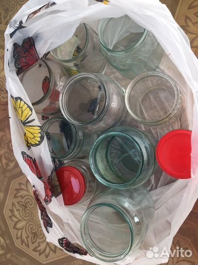 Банки стеклянные 1л