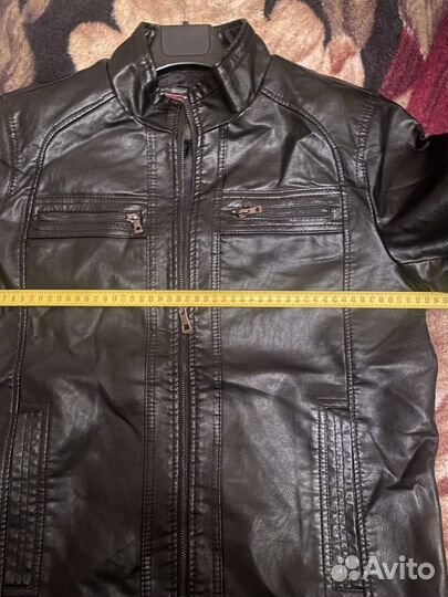 Куртка мужская экокожа 48/50 новая