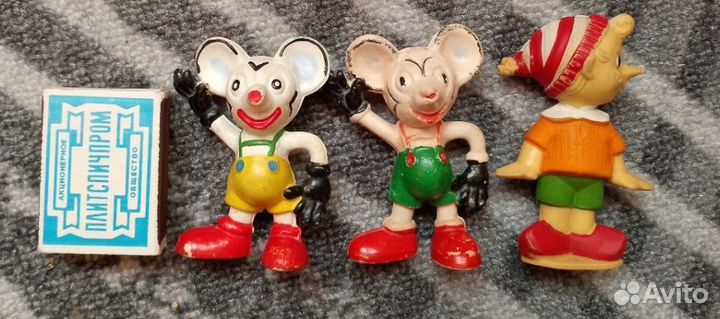 Резиновые игрушки СССР