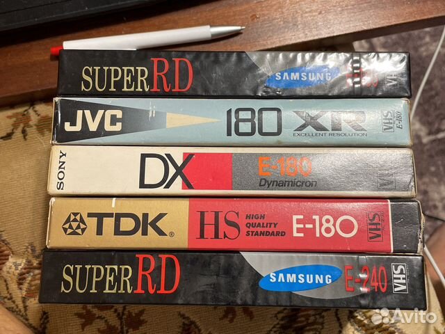 Видеокассеты vhs