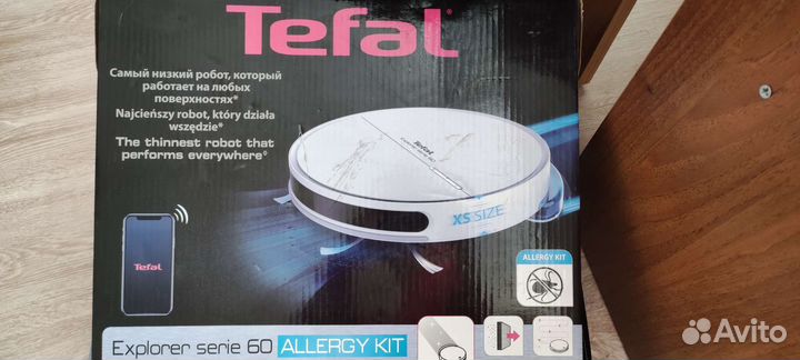 Робот пылесос tefal 60 на запчасти