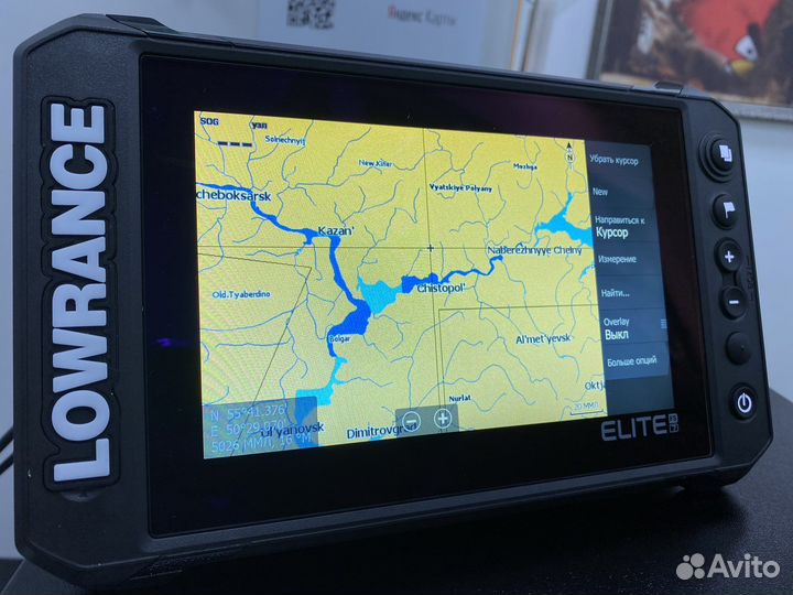 Карта глубин для навигатора Garmin BlueChart G3