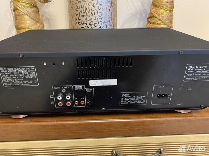 Дека кассетная Technics rs-tr979