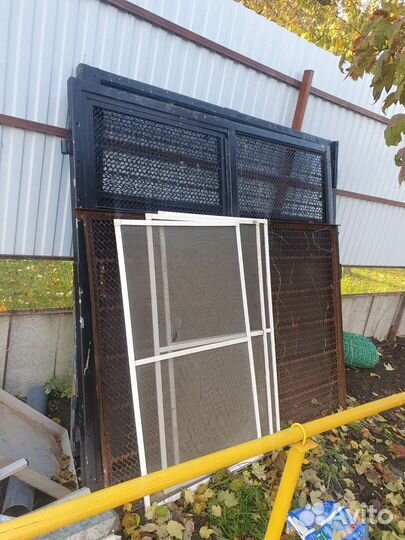 Секционные ворота бу