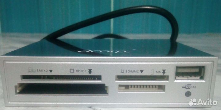 Картридер внутренний acorp