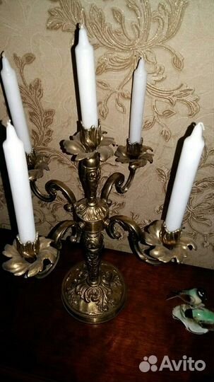 Канделябр бронза
