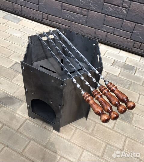 Печь под казан+ мангал