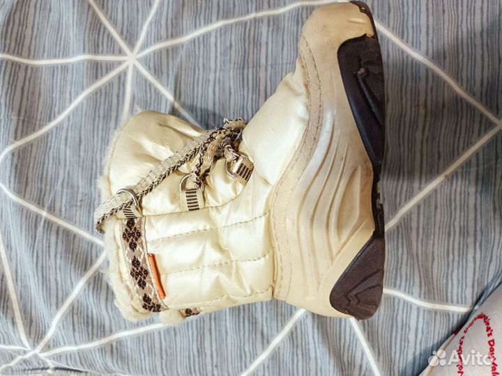 Дутики для девочки 20-21 размер