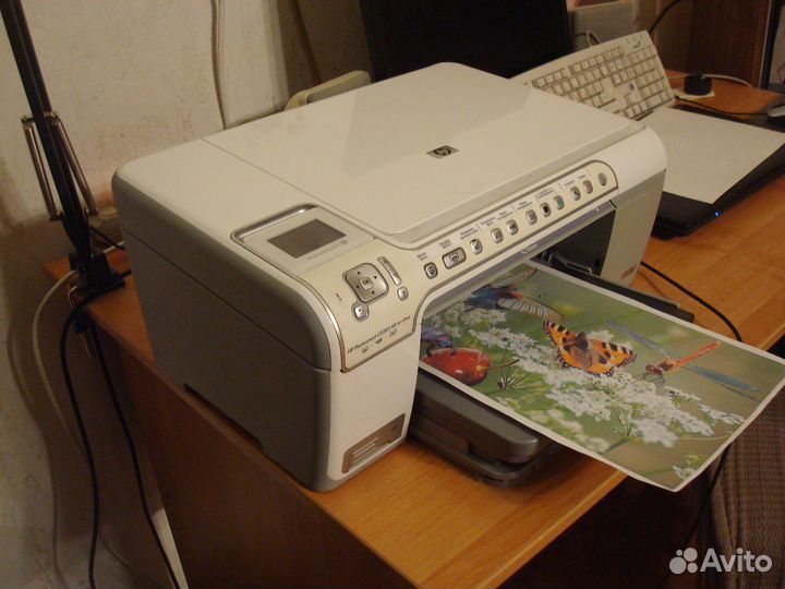 Мфу hp С5283 цветной струйный фотопринтер