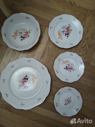 Чешский обеденный сервиз