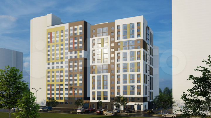 3-к. квартира, 62,3 м², 14/15 эт.