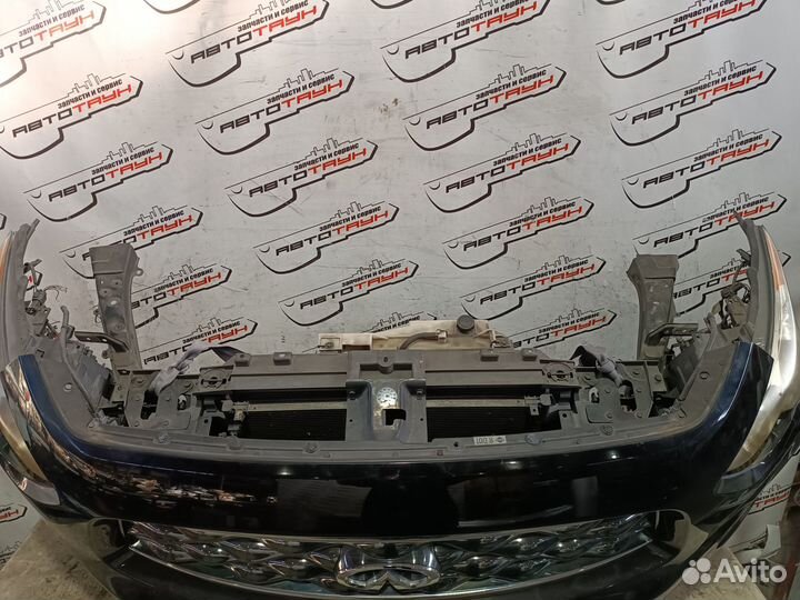 Nosecut infiniti FX30 FX35 FX37 FX50 S51 1 модель черный, KH3 NE276