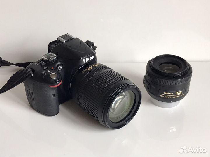 Nikon d5100 double kit 18-135mm + 35/1.8g