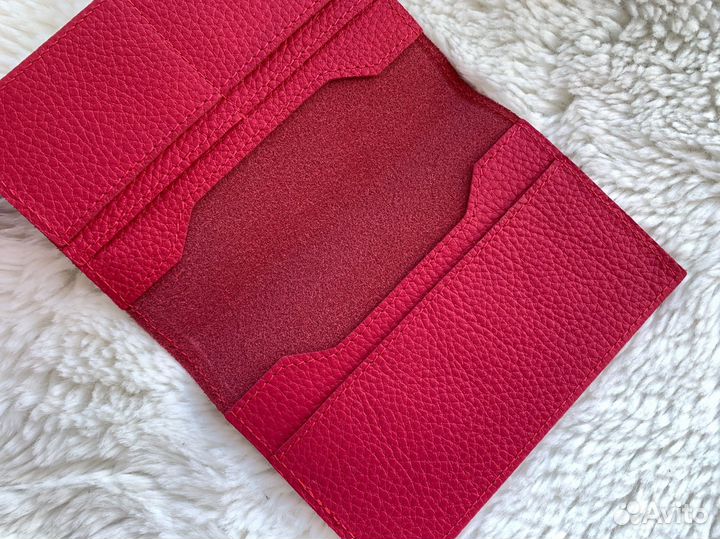 Обложка на паспорт кожаная