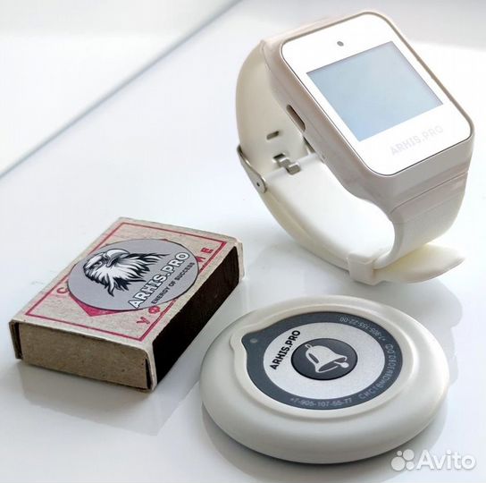 Беспроводная система/кнопка вызова персонала часы