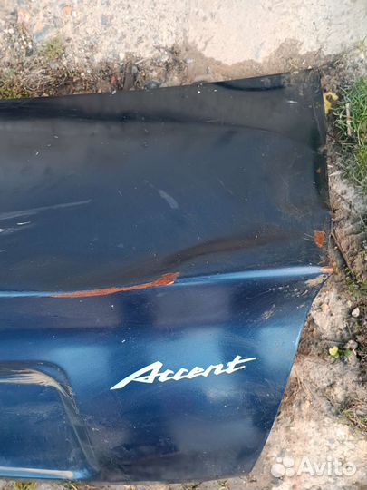 Крышка багажника hyundai accent