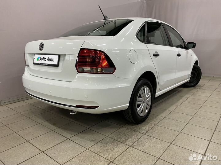 Volkswagen Polo 1.6 МТ, 2018, 59 000 км