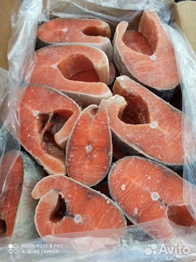 Рыба свежемороженая в ассортименте