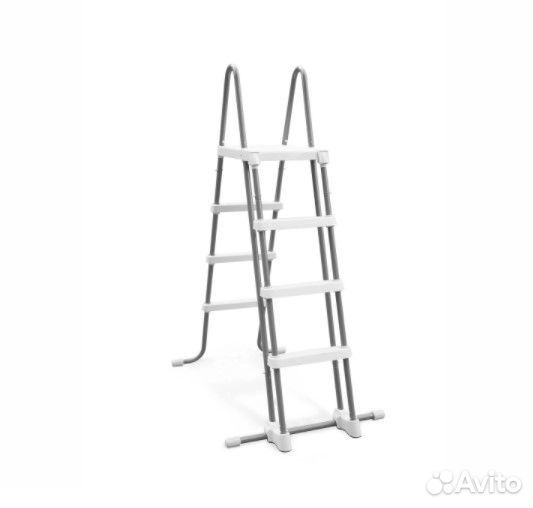 Каркасный бассейн 366 122 лестница насос тент