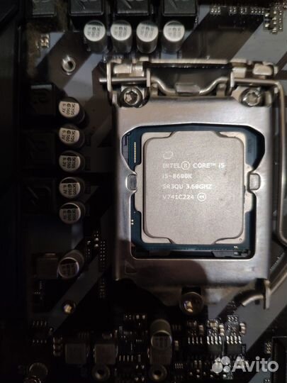 Системный блок i5 8600k, gigabyte Z370 HD3, 16Gb