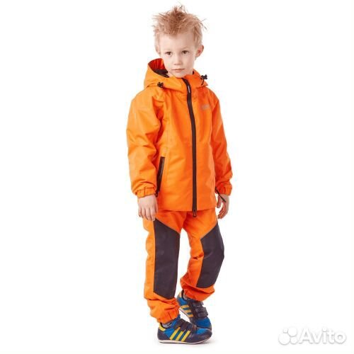 Детский к-т дождевой DF EVO Kids orange 116-122