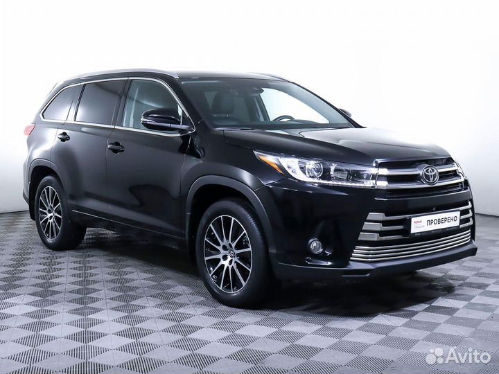 Toyota Highlander 3.5 AT, 2017, 48 054 км