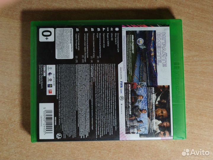 Fifa 21 xbox one и xbox series x