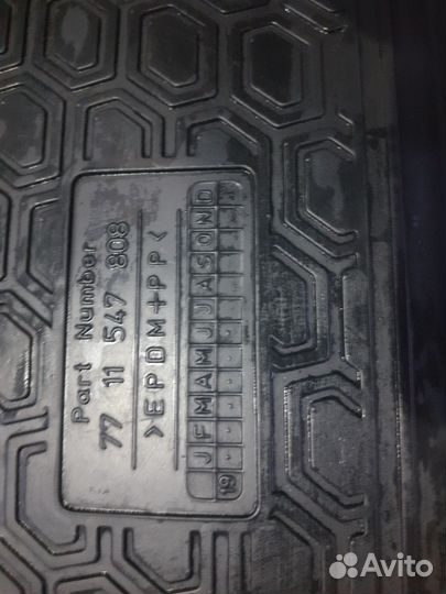 Коврики renault сандеро2