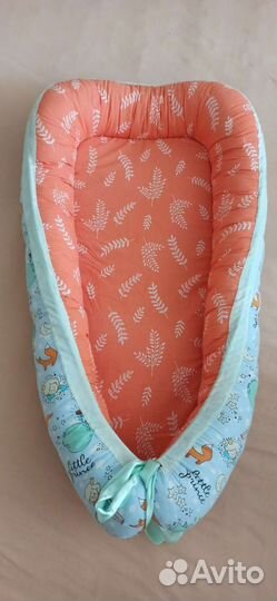 Подушка-позиционер кокон для новорожденных