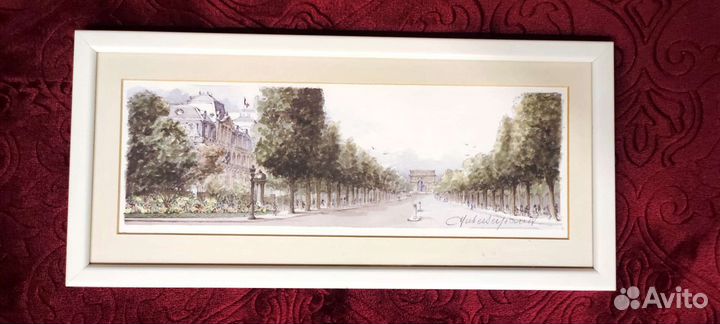 Акварельные картины