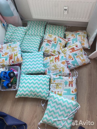 Подушки для детской кроватки