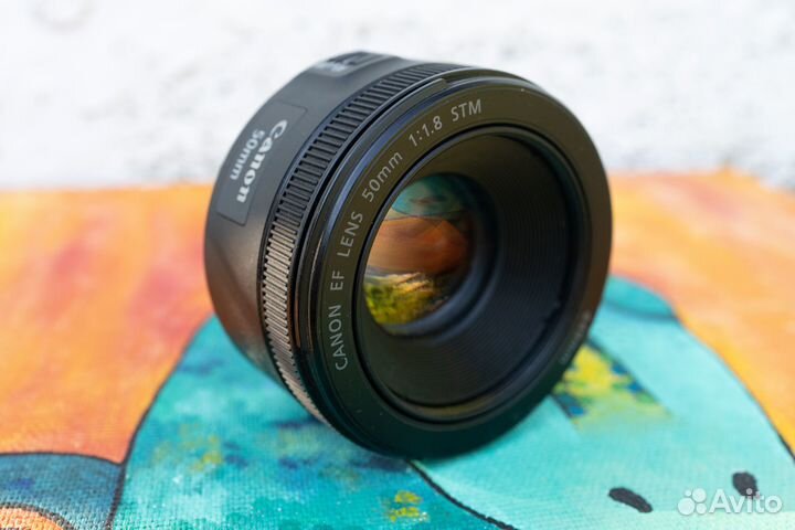Объектив Canon EF 50mm f 1.8 stm