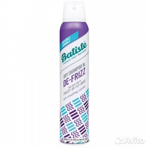 Batiste сухой шампунь De-Frizz, 200 мл. #323793