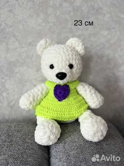 Вязанные игрушки. Котик