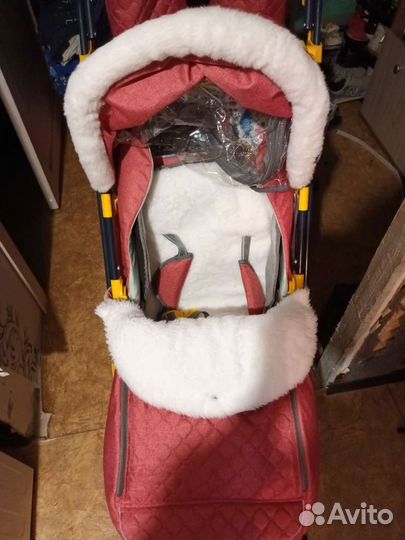 Санки коляска ника