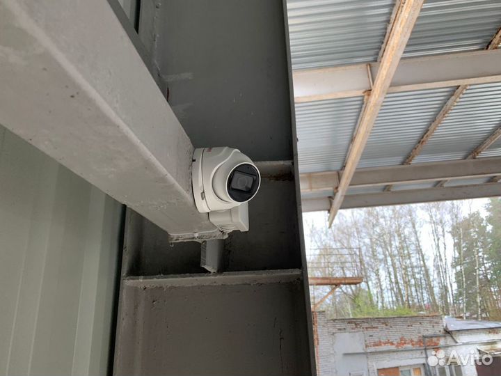 Установка камер видеонаблюдения