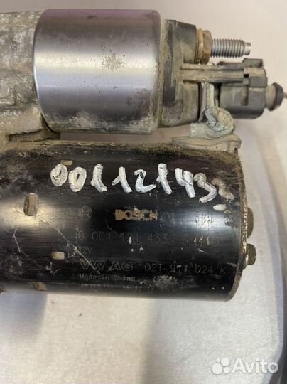 Стартер Polo sedan 02t911024k