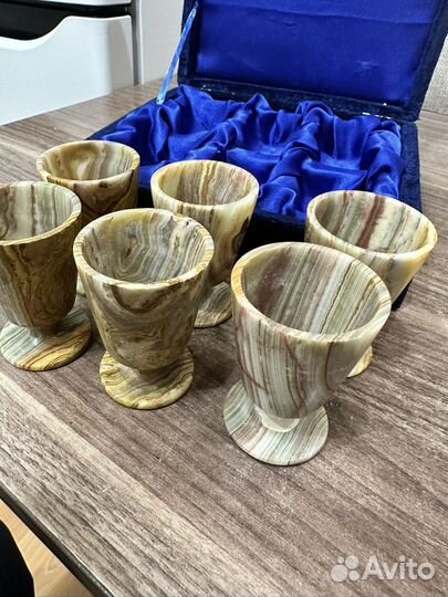 Рюмки из камня