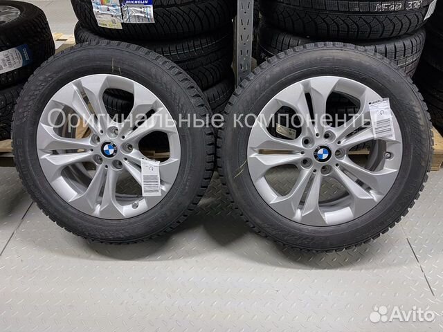 Шипы. Оригинал. Зимние колеса BMW X1 F48 стиль 564