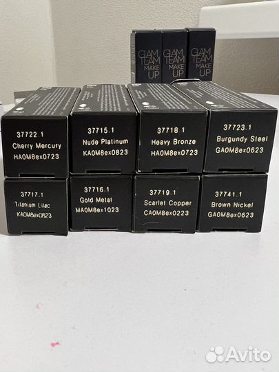 Набор помад Oriflame и Faberlic