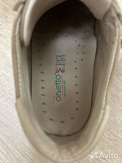 Ботинки ортопед.кожаные на девочку,29 разм