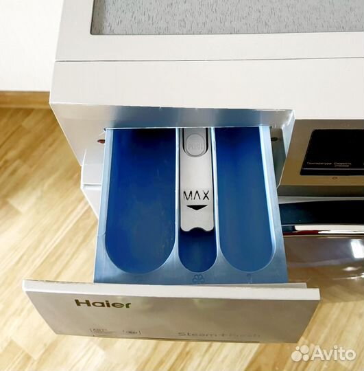 Узкая стиральная машинка Haier(с паром)