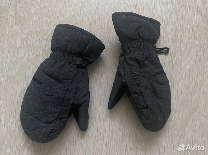 Варежки зимние ziener детские непромокаемые