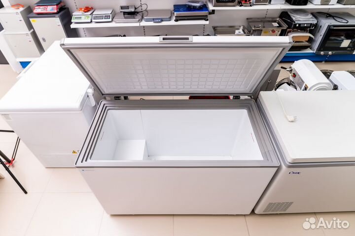 Морозильный ларь F 400 S нерж