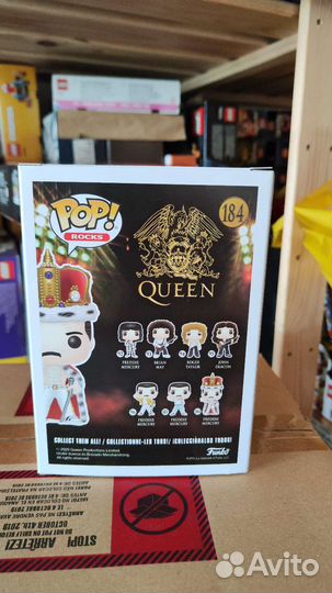 Funko Pop Queen Freddie Mercury #184