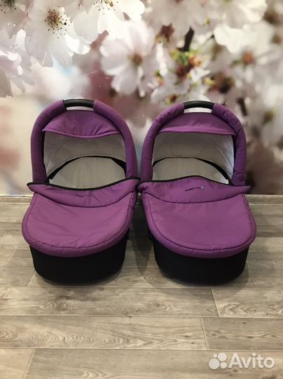 Коляска для двойни bebetto 42