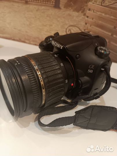 Зеркальный фотоаппарат sony a58