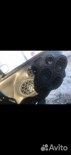 Dl audio 200 Подиумы ваз 2107 и 4 рупора