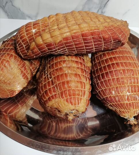 Мясо горячего копчения,колбасы, копчёная курица