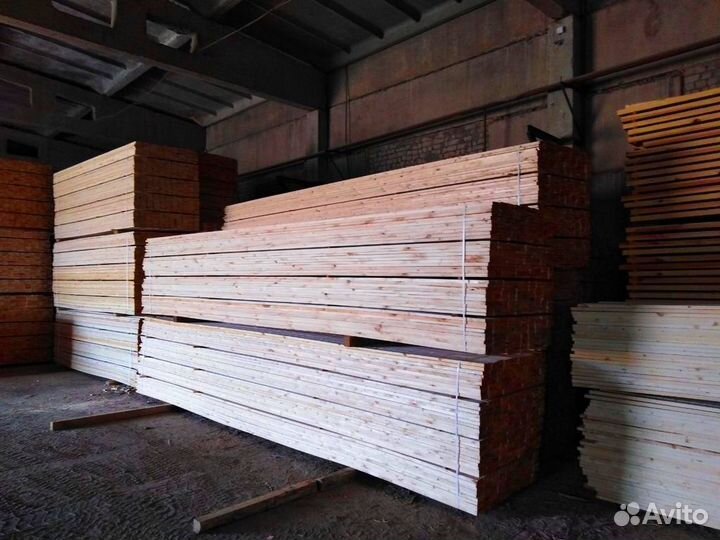 Строганная доска 45х140х6000мм, гарантия качества